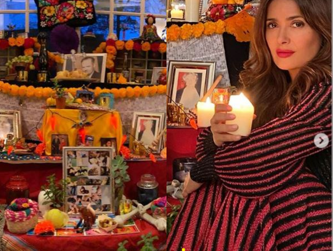 Así celebraron famosos el Día de Muertos