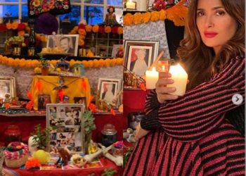 Así celebraron famosos el Día de Muertos