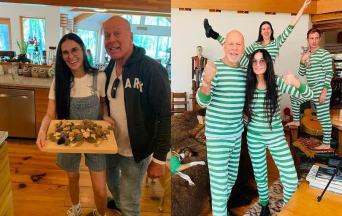Bruce Willis no reconoce a Demi Moore Bruce Willis no reconoce a Demi Moore
