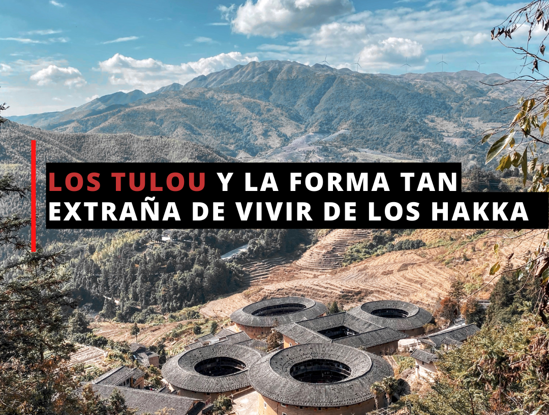 Viven en estos círculos, casi bajo la tierra: Los Tulou