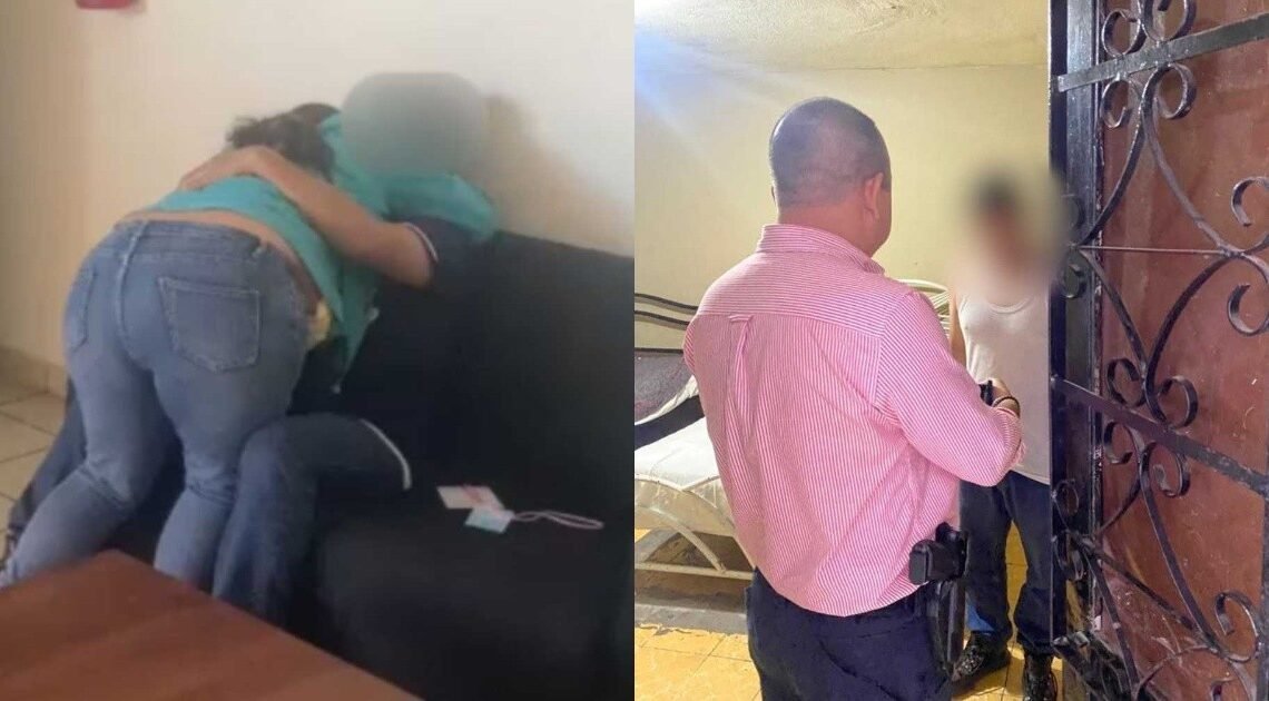 Elementos de AMIC rescatan a joven víctima de extorsión telefónica