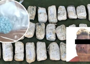 Aseguran grandes dosis de “crystal” y fentanilo en Nogales