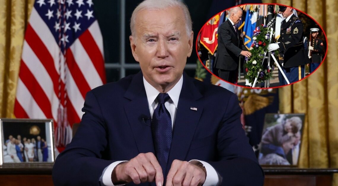 ¿Joe Biden se desorientó? Viralizan video de guardia de honor ayudando al presidente de EU en ceremonia ¿Joe Biden se desorientó? Viralizan video de guardia de honor ayudando al presidente de EU en ceremonia