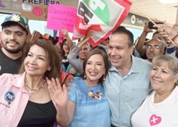 Llega Xóchitl Gálvez a Hermosillo
