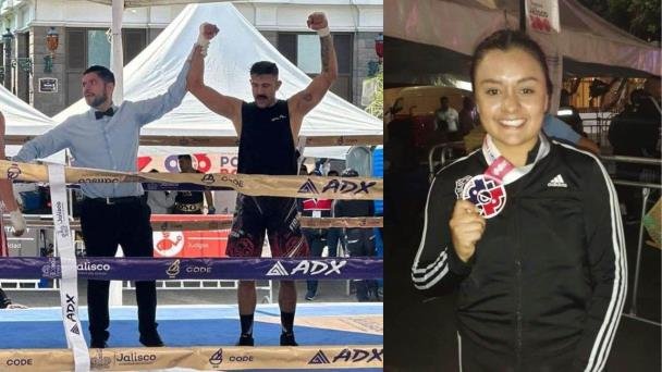 Medalla de oro y bronce de parte de los policías y bomberos de Sonora Medalla de oro y bronce de parte de los policías y bomberos de Sonora