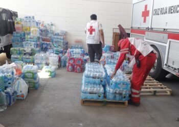 Cierre del centro de acopio: Cruz Roja Hermosillo envía 30 toneladas de ayuda a Guerrero