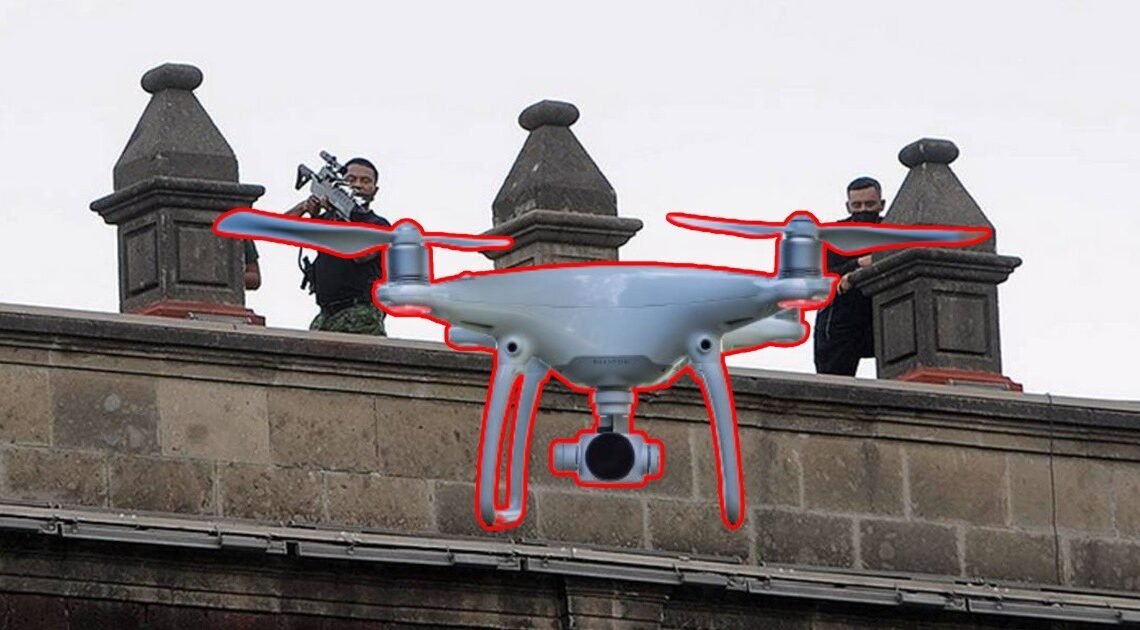 ¿Cómo será la prohibición de drones y castigos tras sobrevuelos en Palacio Nacional, según Reforma?