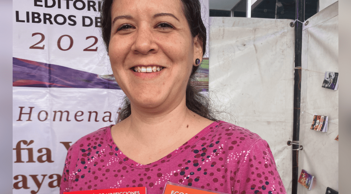 Elisa Lucero pone “rostro” a los libros