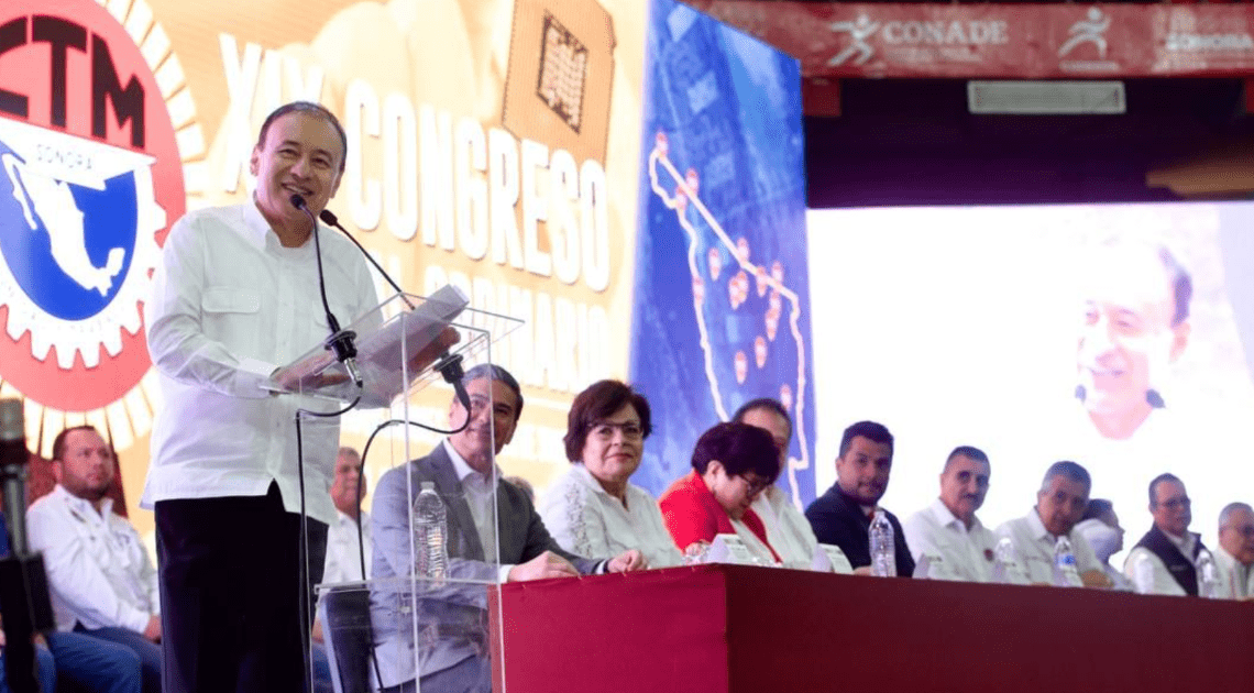 Encabezamos en Sonora esfuerzo histórico por mejorar condiciones de los trabajadores: Durazo Encabezamos en Sonora esfuerzo histórico por mejorar condiciones de los trabajadores: Durazo