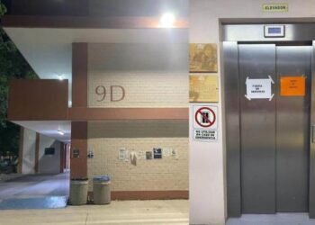 Alumnos de comunicación de la Unison quedaron atrapados en un elevador