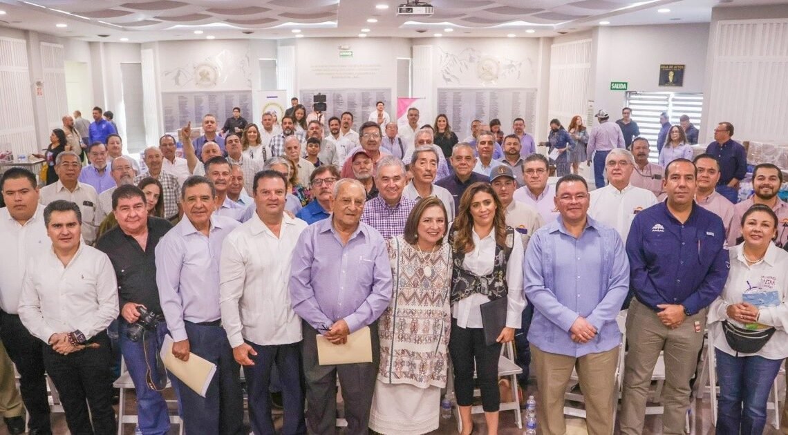Ofrece Xóchitl Gálvez su último informe como senadora en Sonora