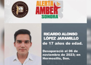 Activan Alerta Amber para localizar a menor de 17 años en Hermosillo