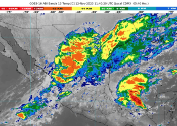 Clima en México:  Lluvias torrenciales en el Golfo de México y el sureste del País por frente Núm. 9