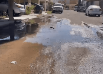 Fuga de agua en la colonia Santa Fe preocupa a vecinos
