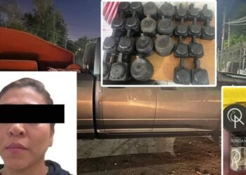 Mujer intenta cruzar la frontera con cargadores para rifles y marihuana: FGR integra carpeta de investigación