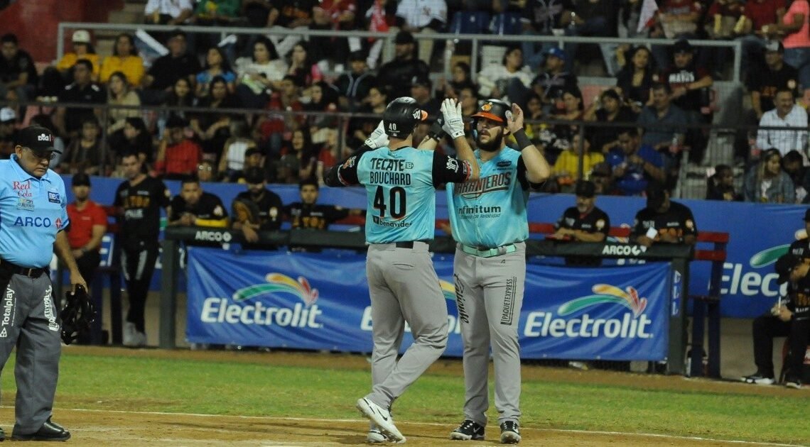 ¡Naranjeros evitan barrida ante Mayos pegando cuadrangulares!