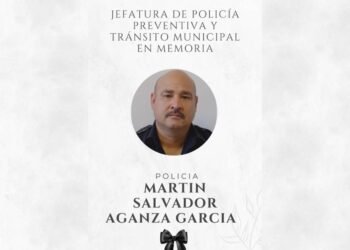 Corporaciones policiacas lamentan deceso del oficial Martín Salvador Aganza García tras enfrentamiento armado