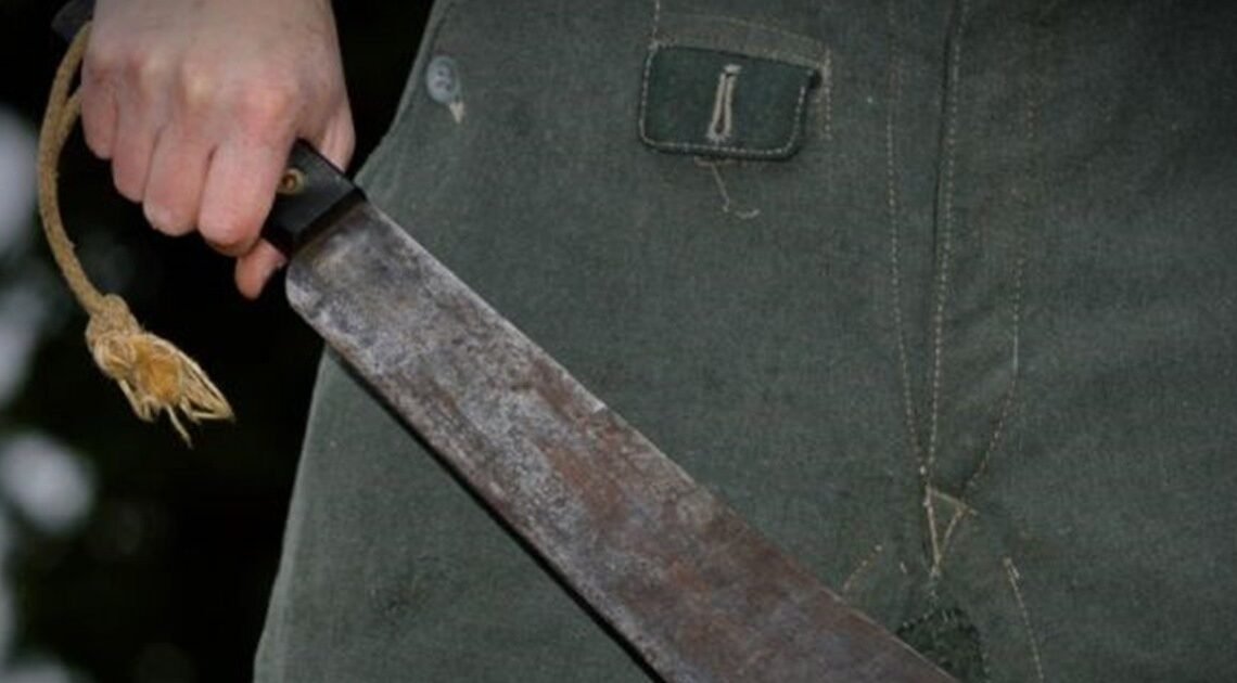 Hombre es detenido por portación de machete en Santa Clara Hombre es detenido por portación de machete en Santa Clara