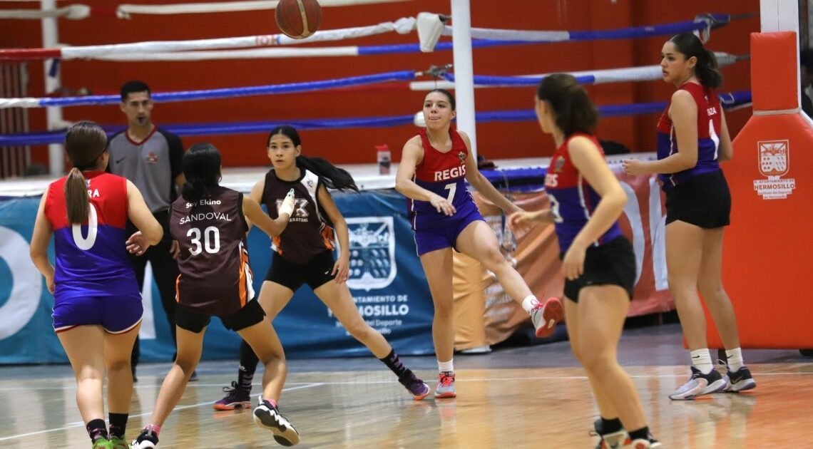Gana Regis primer juego de prepa femenil en Torneo Navideño
