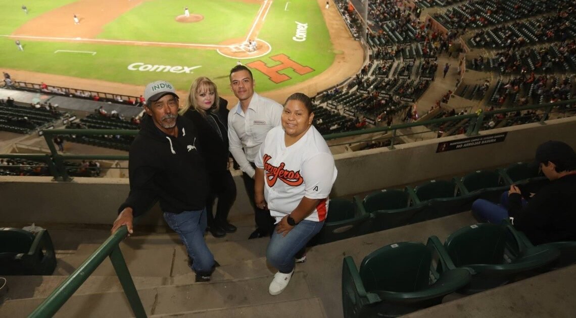 Clientes de Proconsa ganan una carne asada para disfrutar en familia un juego en el estadio de los Naranjeros