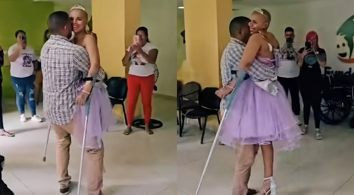 VIDEO: Adolescente con cáncer festeja su fiesta de XV años y conmueve al bailar el vals con su papá VIDEO: Adolescente con cáncer festeja su fiesta de XV años y conmueve al bailar el vals con su papá