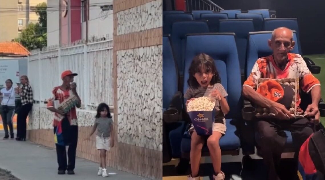 VIRAL: Abuelito y nieta de escasos recursos visitan el cine por primera vez y conmueven las redes sociales VIRAL: Abuelito y nieta de escasos recursos visitan el cine por primera vez y conmueven las redes sociales