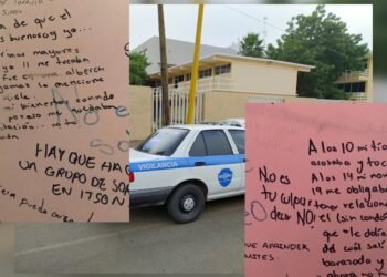 Alumnas de ITSON exponen casos de abuso sexual escribiendo sus testimonios en las puertas de baños