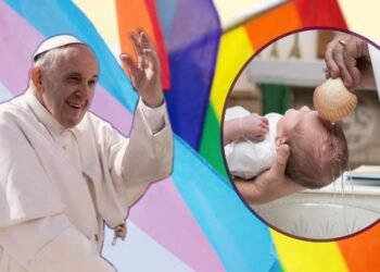 Papa Francisco autoriza el bautismo de personas trans y de hijos de parejas LGBTQ+