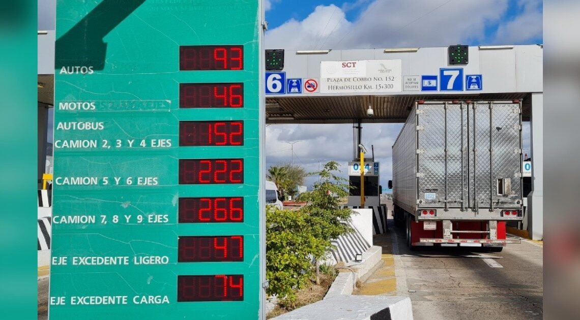 Caminos y Puentes Federales anuncia un aumento a las tarifas del 3 por ciento a partir del miércoles 15 de noviembre