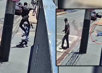 VIDEO: Anciano es asesinado de una patada en ataque sin sentido aparente en Brasil