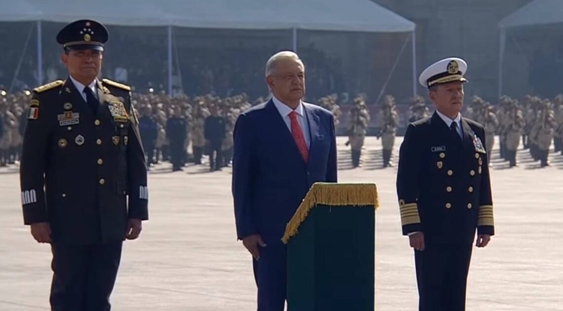 AMLO afirma que las Fuerzas Armadas son el “ángel de la guarda” de México