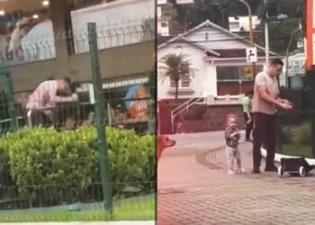 VIDEO: Hombre apuñala hasta la muerte a vendedor ambulante que intentó vender dulces a su hija en Brasil