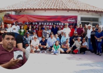 Entrega Sagarhpa brazaletes anti tiburones a pescadores de Puerto Peñasco