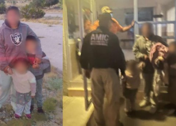 Rescatan a madre y sus hijos tras ser abandonados en el desierto de Sonora