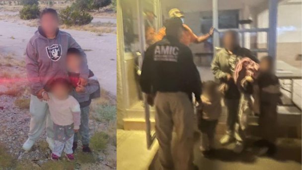 Rescatan a madre y sus hijos tras ser abandonados en el desierto de Sonora Rescatan a madre y sus hijos tras ser abandonados en el desierto de Sonora