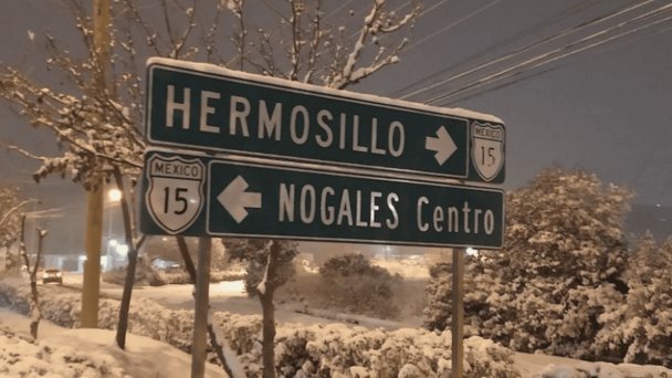 Frente frío 30 traerá lluvias y caída de nieve o agua nieve en Sonora Frente frío 30 traerá lluvias y caída de nieve o agua nieve en Sonora