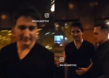VIDEO: Manifestantes increpan a Justin Trudeau; piden alto a la “matanza” en Gaza