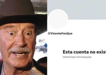 Vicente Fox quiere recuperar su cuenta de ‘X’