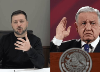 Zelenski insta a López Obrador dejar indiferencia ante conflicto con Rusia