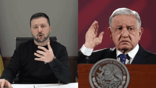 Zelenski insta a López Obrador dejar indiferencia ante conflicto con Rusia Zelenski insta a López Obrador dejar indiferencia ante conflicto con Rusia