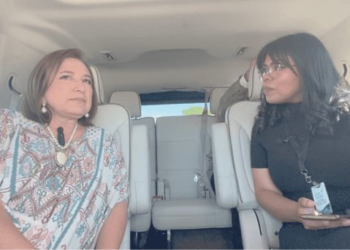 Escucha Xóchitl a los diversos sectores en su gira por Sonora