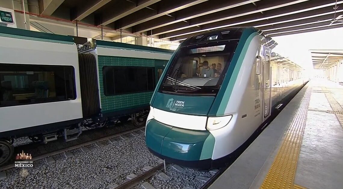 AMLO inaugura Tren Maya tramo Campeche-Yucatán-Quintana Roo | Noticias de México