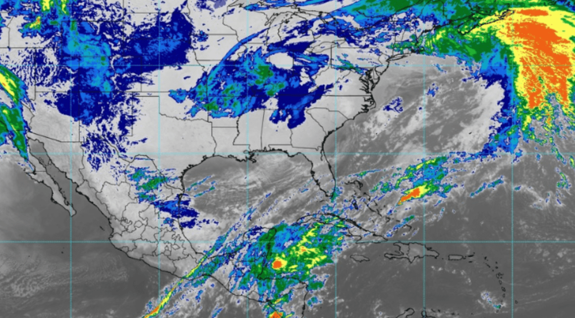 Clima en México: Se esperan lluvias puntuales intensas en 4 estados del País