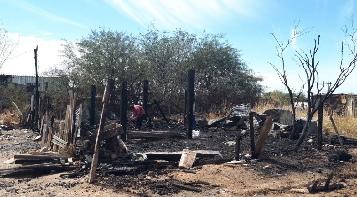 Hermosillo: Aumentan 19% incendios en casas de cartón en 2023