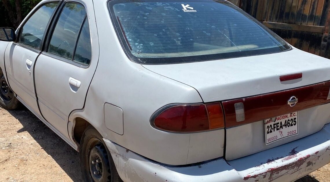 Reportan robo de coche en colonia Jardines Reportan robo de coche en colonia Jardines