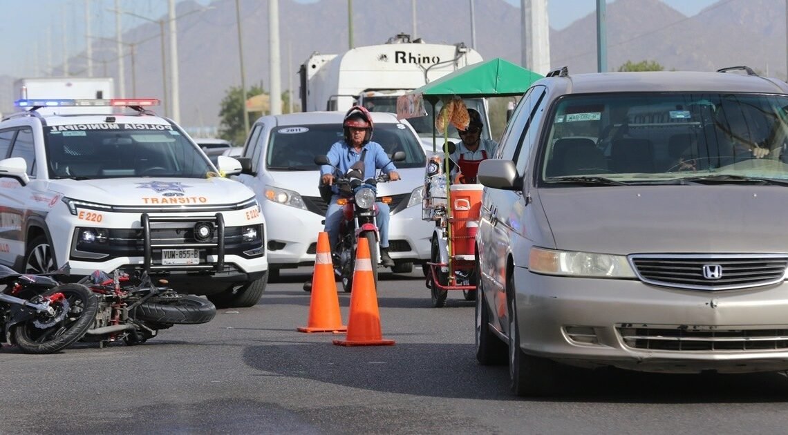 Usar mal el casco es tan peligroso como no traerlo: Tránsito de Hermosillo