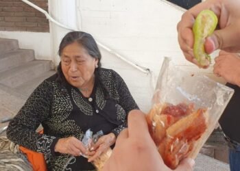 Navojoa: “Tencha” sale adelante con venta de golosinas