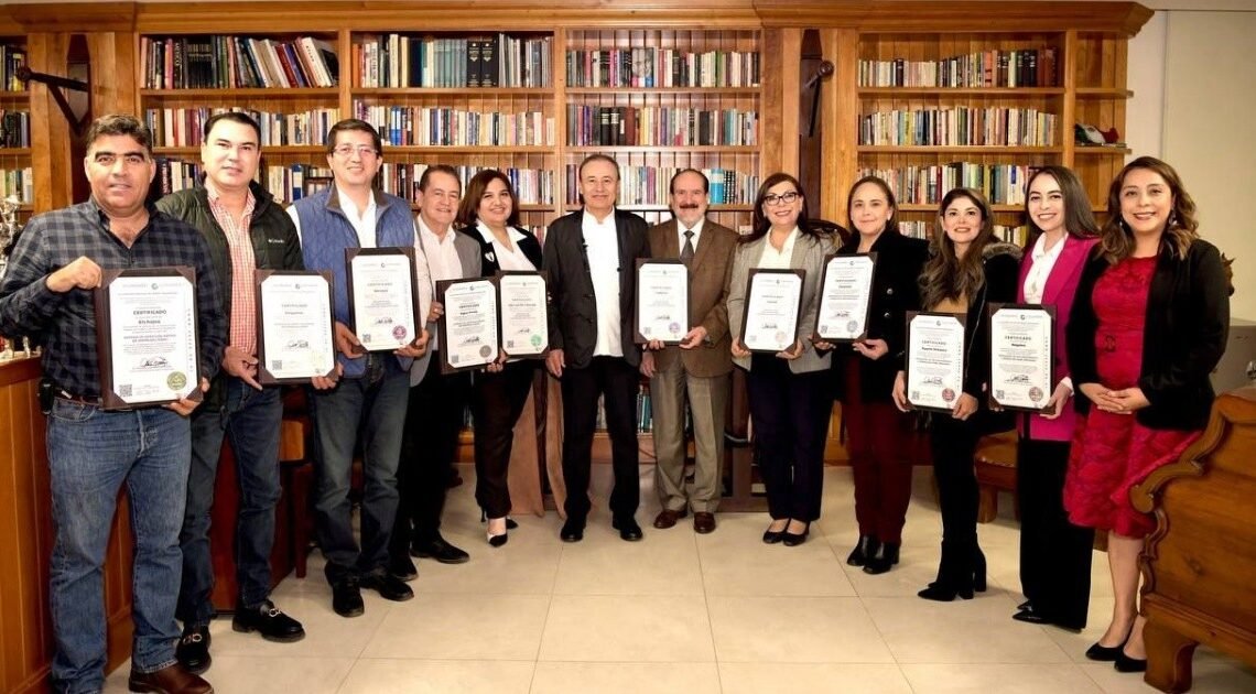 Logran certificar a 10 municipios de Sonora en Mejora Regulatoria