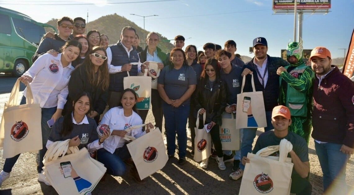 Hermosillo: Relanza Antonio Astiazarán la campaña de concientización “El Cochinón”