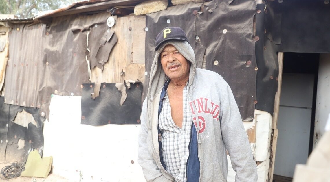 Cobertón El Imparcial 2023: Abuelito sólo tiene una cobija para sortear el frío